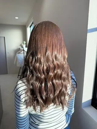 ミディアム 髪質改善ストレート 中林優太のヘアスタイル