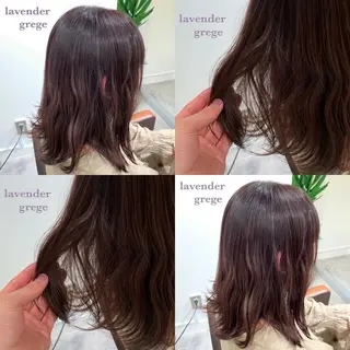 ミディアム カラー navile原宿 yumaのヘアスタイル