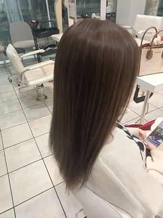 ロング カラー 透明感カラー×美眉 🎀大西みゆう🎀のヘアスタイル