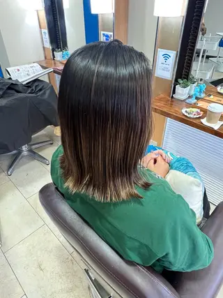 ミディアム 後藤 優瞳のヘアスタイル