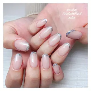 ミディアム ネイル 🐾enen style 🐾のネイルデザイン