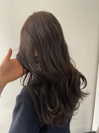 ロング カラー 大人ボブと似合 わせカラー/馬場 翼のヘアスタイル