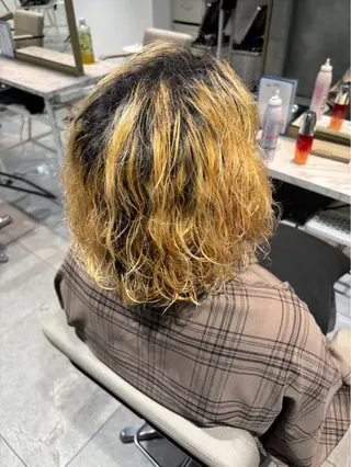 ミディアム パーマ ✨️髪質改善✨️長嶋 美春のヘアスタイル