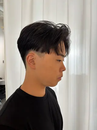 メンズ ハードパーマ Rico💜のヘアスタイル