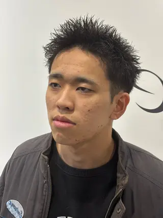 ショート メンズ 【店長】メンズ職人 短髪　ハイトーン🔥のヘアスタイル