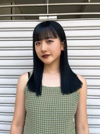 ロング カラー TaNa. 笑南(えみな)のヘアスタイル