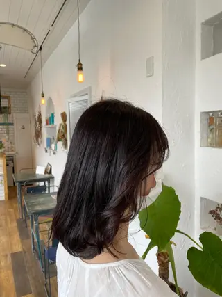 ミディアム カラー 🌸小掛🌸 豊橋外国人風カラーのヘアスタイル