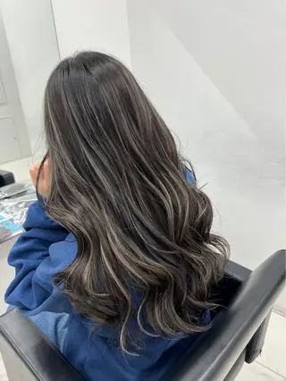 ロング カラー ハイライトモデル募集 🩷ALIVE 七海のヘアスタイル