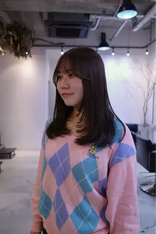 ロング 大洞 ことのヘアスタイル