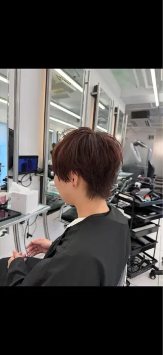 ショート ユヅキボブ カットモデル様募集のヘアスタイル