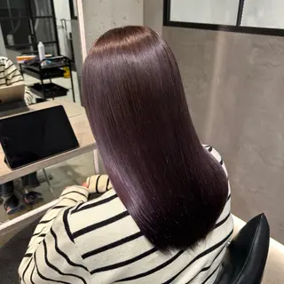 セミロング カラー こうすけ/カット ブリーチモデル募集中のヘアスタイル