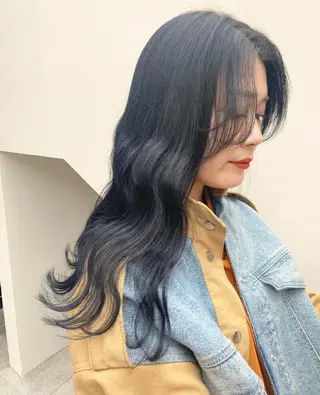 ロング カラー ヘアアレンジ 憧れの艶ハイトーンへ 🌙サイダサキのヘアスタイル