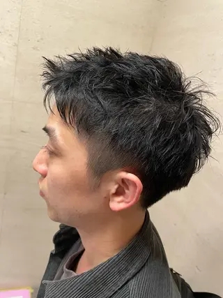 ショート 染谷 翔のヘアスタイル