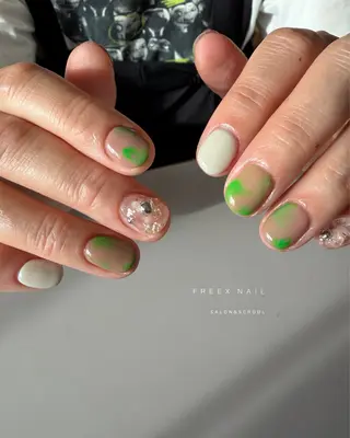 ネイル freex nail /ニュアンス/個性派のネイルデザイン