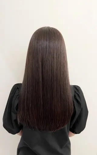 ロング コテ巻き風パーマ サトウタケル 表参道のヘアスタイル