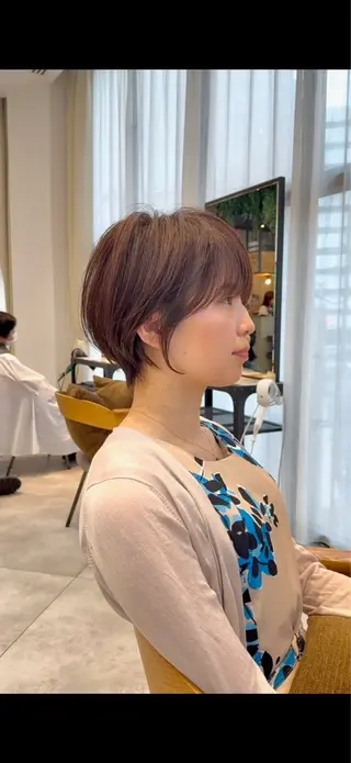 ショート カラー お悩み解決ショート/ 似合わせカット/といのヘアスタイル