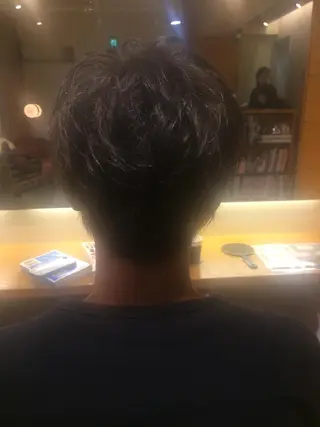 カラー パーマ ヘアアレンジ メンズ メンズパーマの巨匠 鈴木純のヘアスタイル