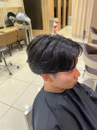 パーマ メンズ SENA 再現性 パーマと縮毛矯正のヘアスタイル