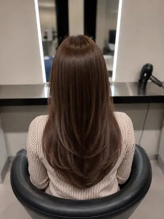 ミディアム カラー 🌈ウルトワ水素 髪質改善naru🌈のヘアスタイル