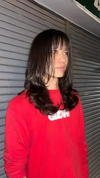 ロング 渡邊 穂乃美のヘアスタイル