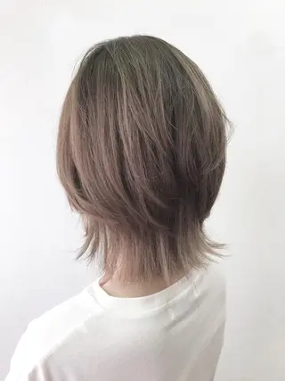 カラー 最高級エクステ /羽エクステ白石宇由のヘアスタイル