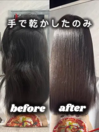 ロング 西宮市で髪質改善 縮毛矯正特化のヘアスタイル