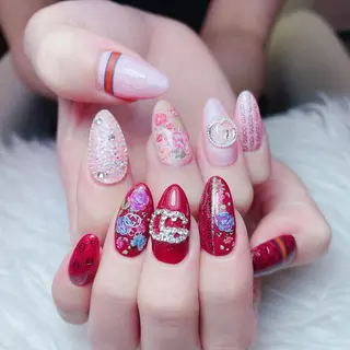 ネイル princess スカルプ専門店のネイルデザイン