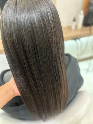 ロング 縮毛矯正/髪質改善/ 艶髪ササキナツミのヘアスタイル