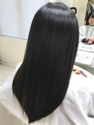 ロング カラー 【暖色カラー特化】 中山由梨のヘアスタイル