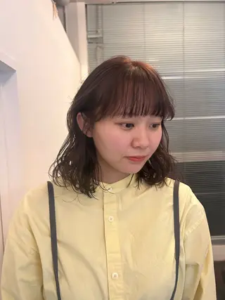 カラー かがやしづ ⭐️カラーモデルのヘアスタイル