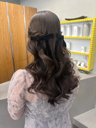 ロング ヘアアレンジ yuuna/ レイヤーカット🎀のヘアスタイル