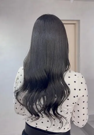 ロング 爆モテ💘ハイトーン ×カラー🦄蓮華のヘアスタイル