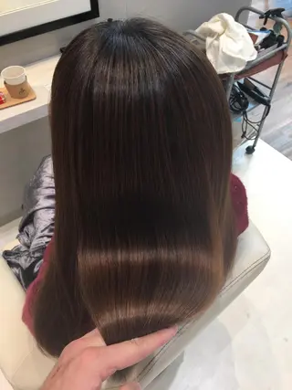 ロング 酒井 敬之のヘアスタイル