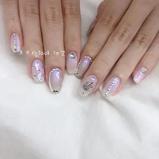 セミロング ネイルJaol 池袋のネイルデザイン