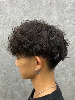 パーマ メンズ シャドウパーマ特化 🩵Chisatoのヘアスタイル
