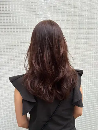 ロング みぞぐち じゅりのヘアスタイル