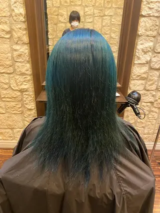 カラー ブリーチカラー⸜♡⸝ クルミ🐍のヘアスタイル