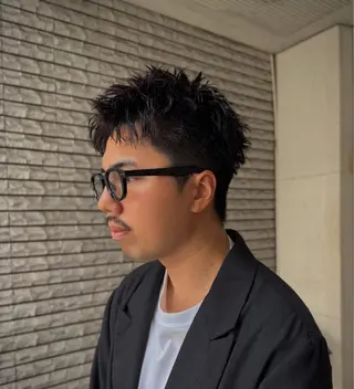 ショート メンズ UMM daichi メンズパーマのヘアスタイル