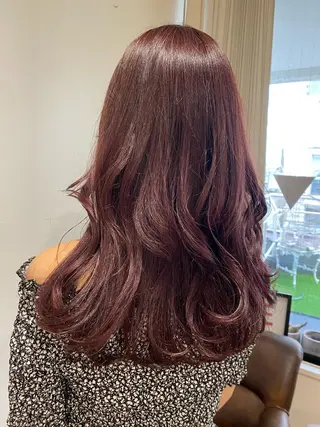セミロング カラー KAREN🕊️ 大宮美容室のヘアスタイル