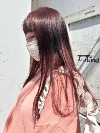 ロング カラー お任せヘア☘️☘️ 及川渚のヘアスタイル