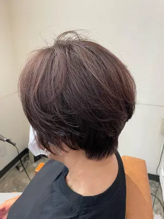 ショート カラー 北川 智海のヘアスタイル