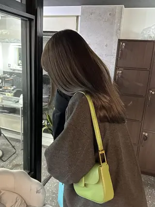 ロング カラー 要プライベートサロン vert🌿マルイ裏のヘアスタイル