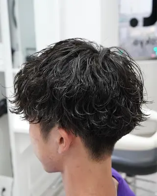 パーマ メンズ 町田No.1パーマ 特化✂︎小杉澪生のヘアスタイル
