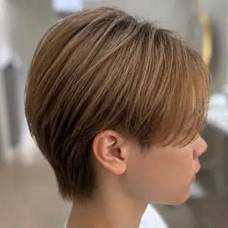 メンズ シースルーマッシュ 🍒毛流れ🖤アヤネのヘアスタイル