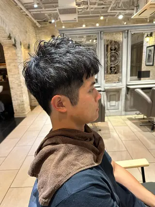 メンズ ミナミ マサミのヘアスタイル