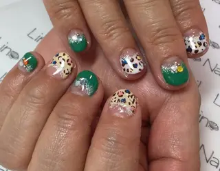 ショート ミディアム セミロング ロング カラー ネイル まつエク Lino Nail sekitomiのネイルデザイン