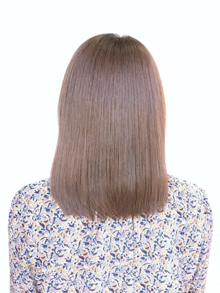 ミディアム 永野 良一のヘアスタイル