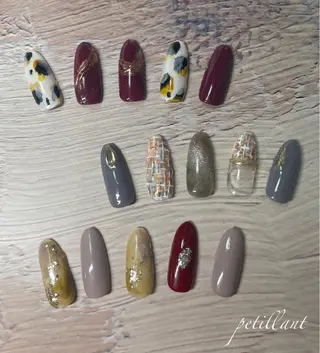ネイル nail salon petillantのネイルデザイン