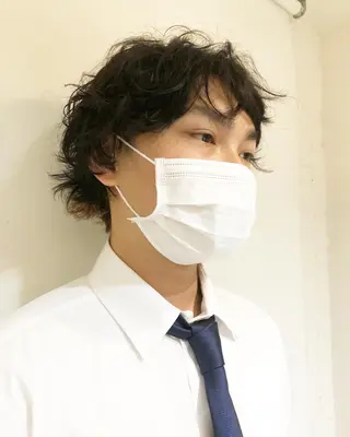 ヘアアレンジ メンズ メンズ特化✂️栗原 侑也のヘアスタイル