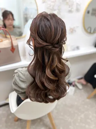 ヘアアレンジ hairset salon m.のヘアスタイル